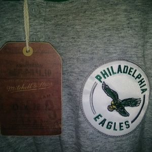 Eagles Mitchell and Ness throwback t·shirt 4XL